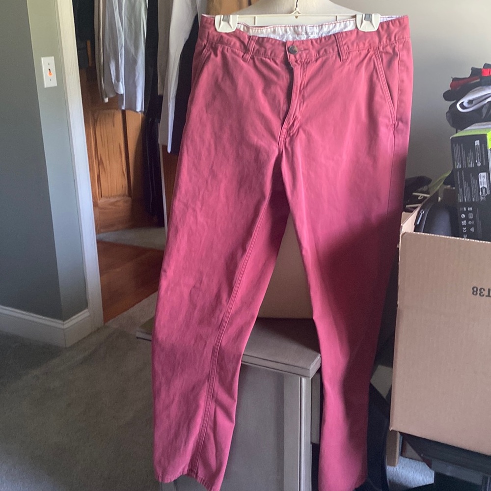 Red pants